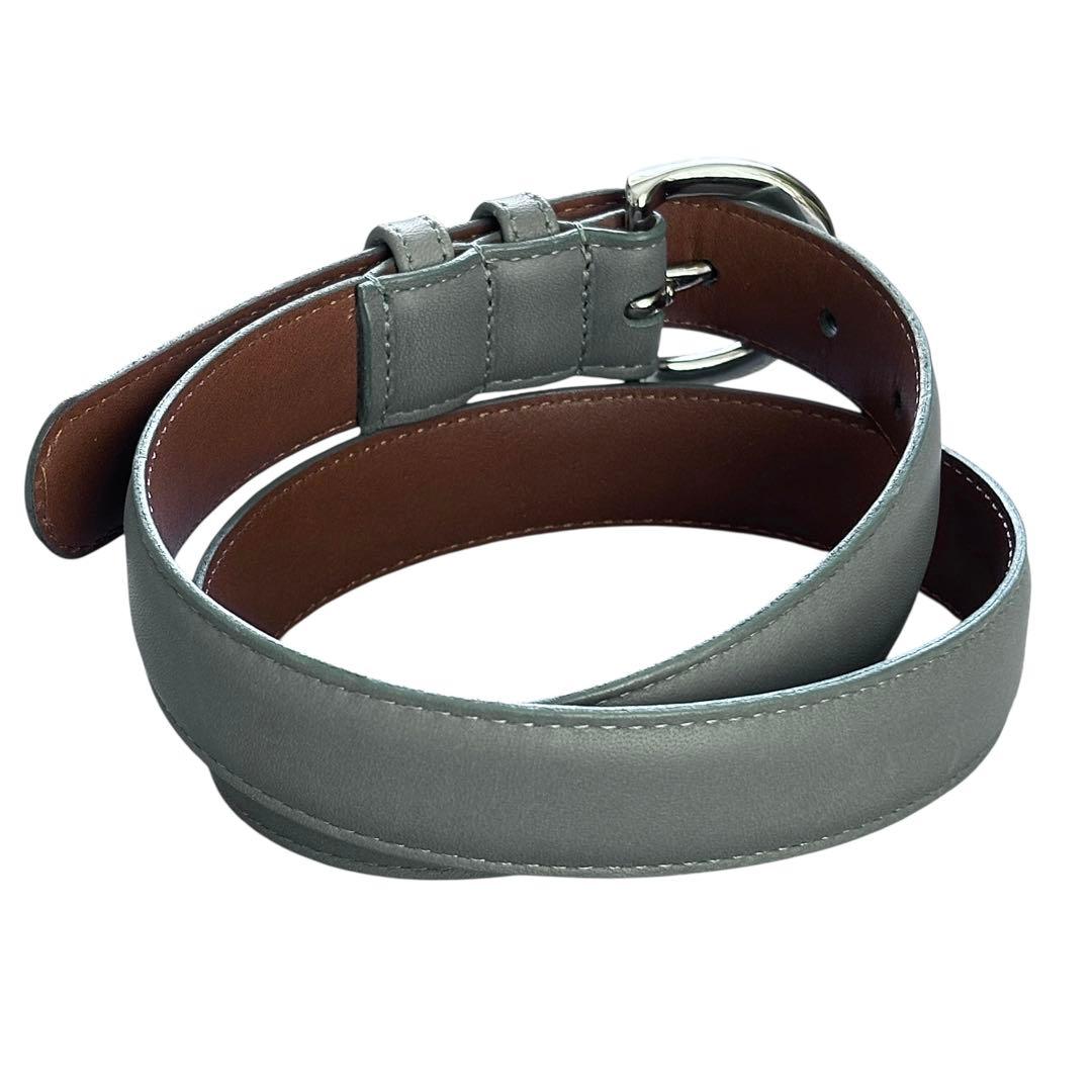 【希少】オールドコーチ グラブタンレザー ベルト グリーン USA製 8504