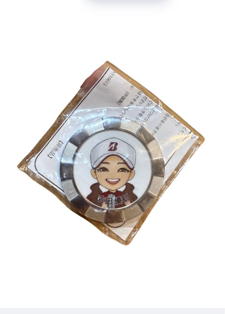 吉田優利ブリヂストン ゴルフマーカー 新品未使用品