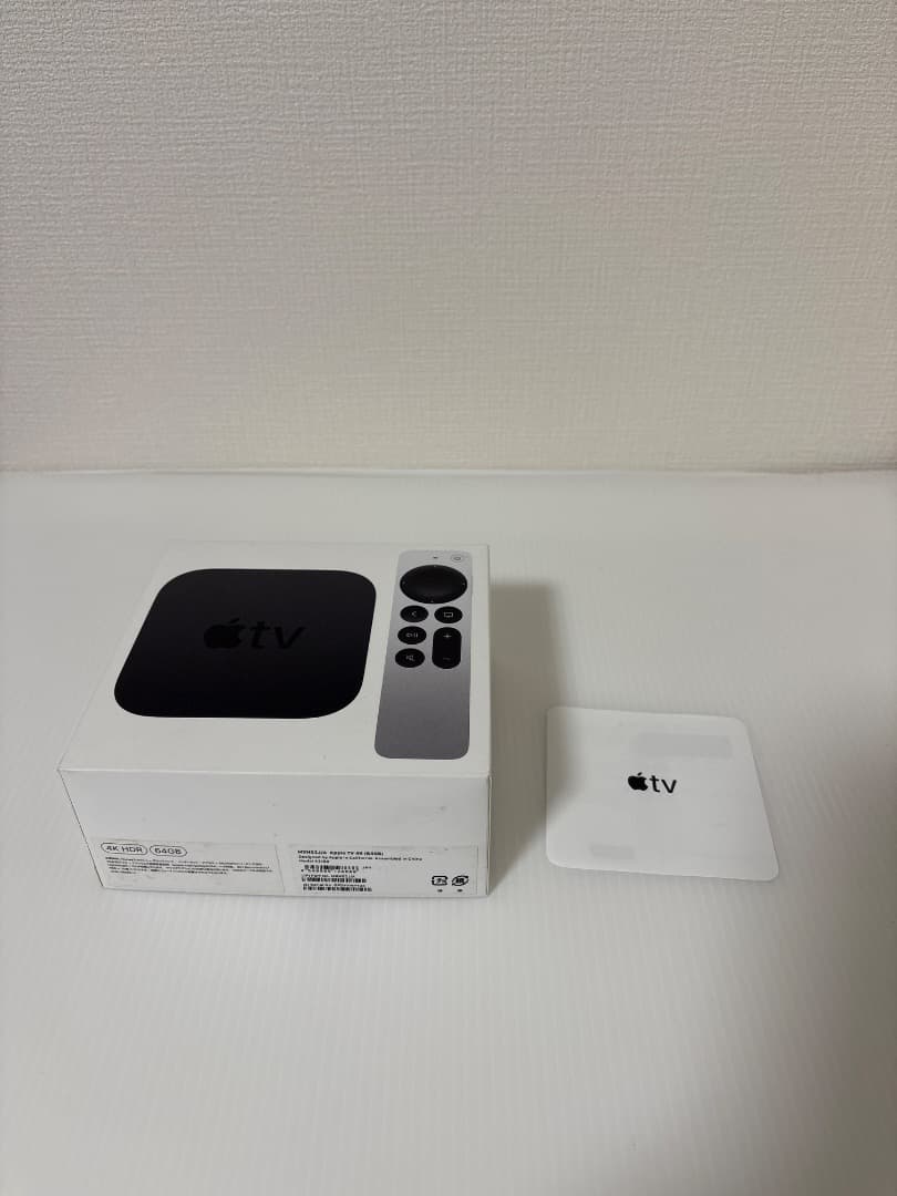 Apple TV 第二世代 4K 64GB ブラック 本体と付属品
