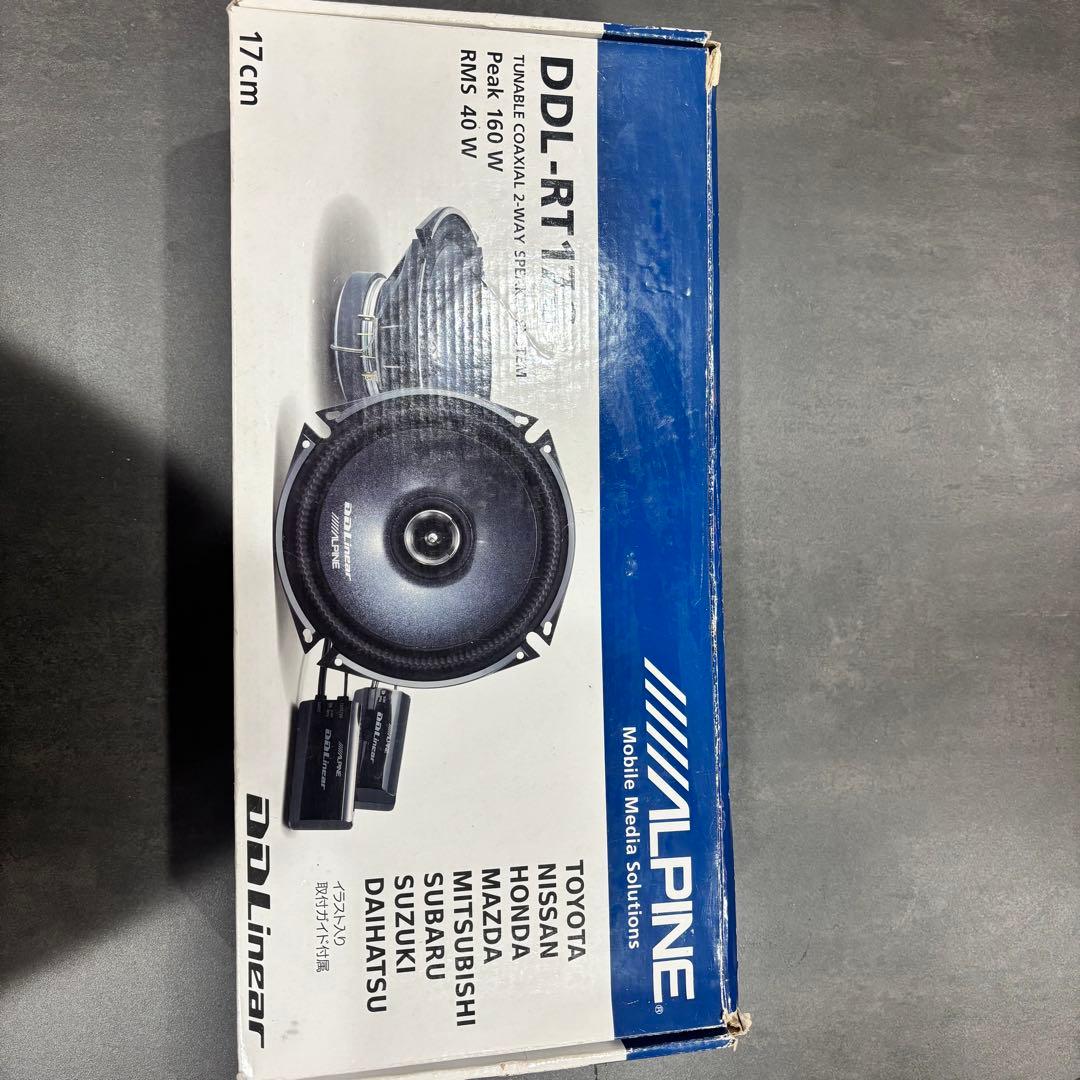 ALPINE DDL-RT17C スピーカー 17cm