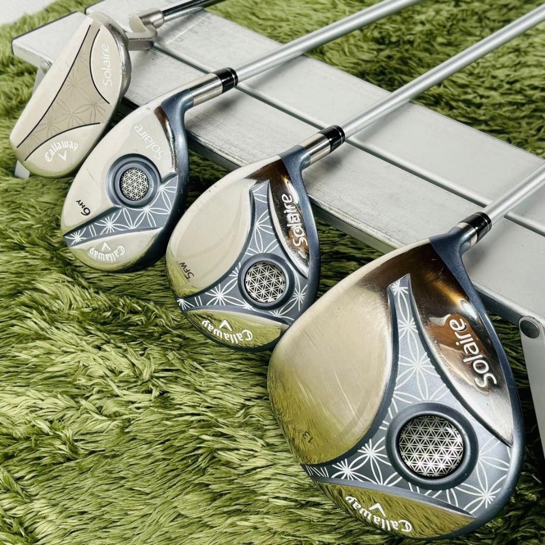キャロウェイ ソレイル 8本セット レディースゴルフ 初心者 入門 大人気 現行