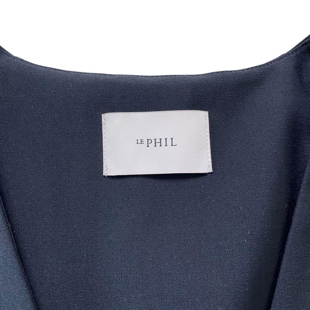 LE PHIL ルフィル【美品】サマーウールジレ ブラック