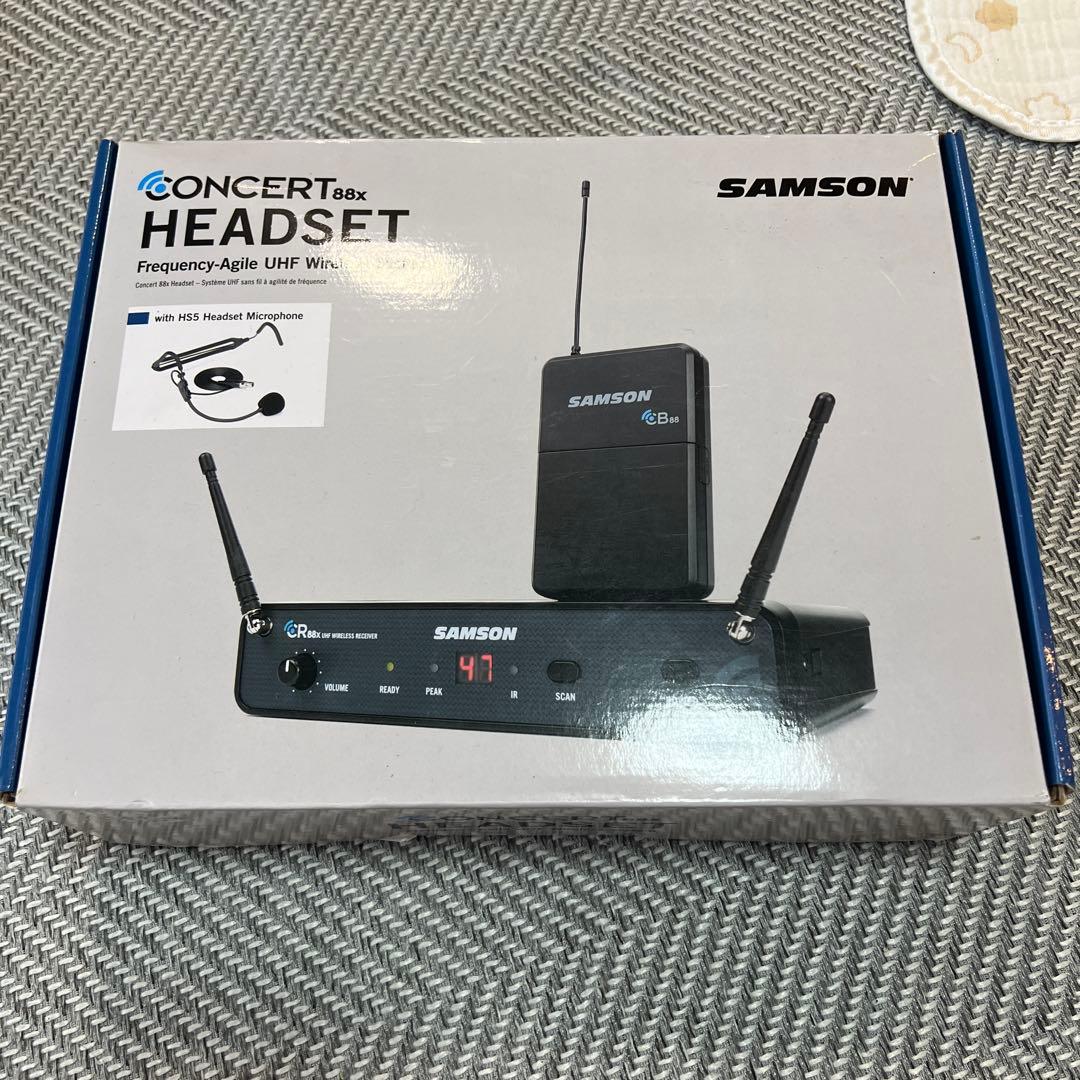 M*·様 SAMSON CONCERT 88x ワイヤレスヘッドセット
