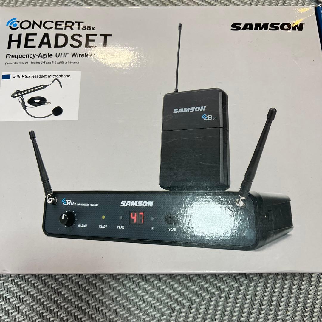 M*·様 SAMSON CONCERT 88x ワイヤレスヘッドセット