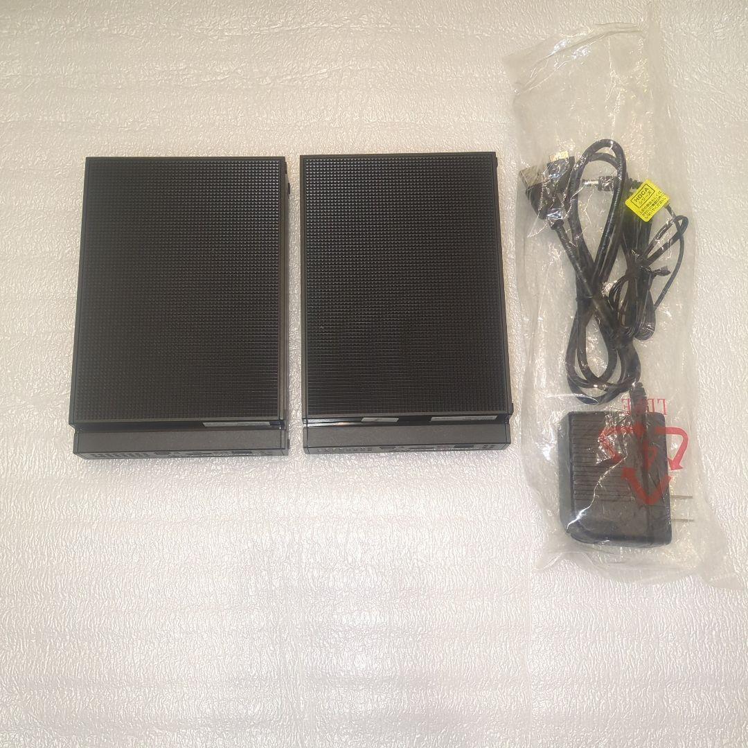 I-O DETA製 外付けハードディスク 3TB×2台 6TB