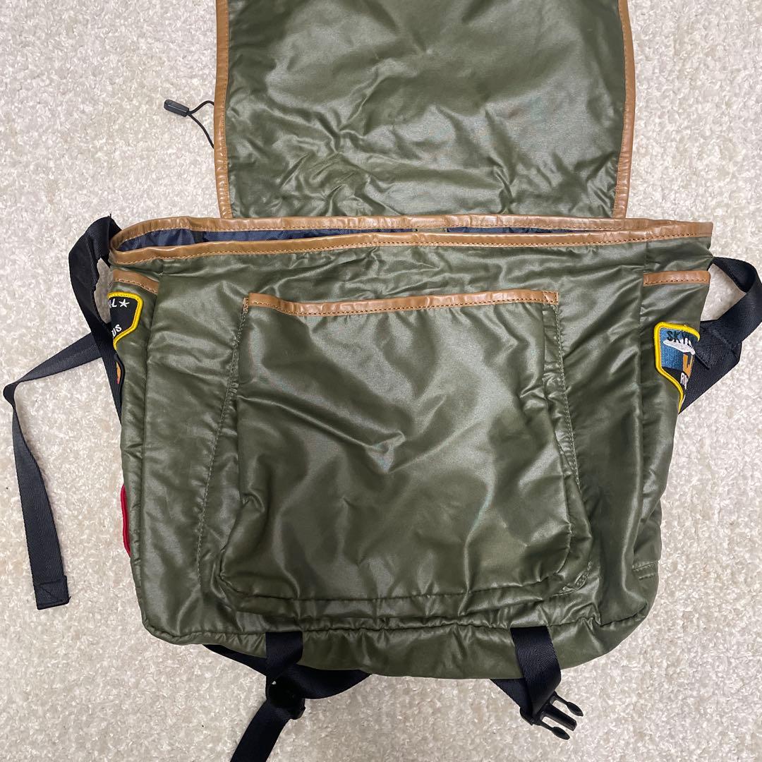 DIESEL オリーブグリーン ショルダーバッグ