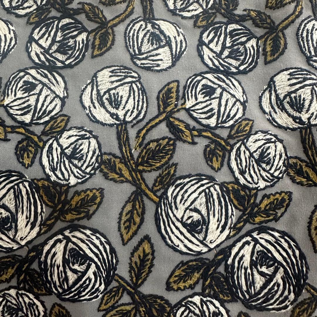 Luuu　底楕円トートバッグ　ミナペルホネン　rosy ハンドメイド