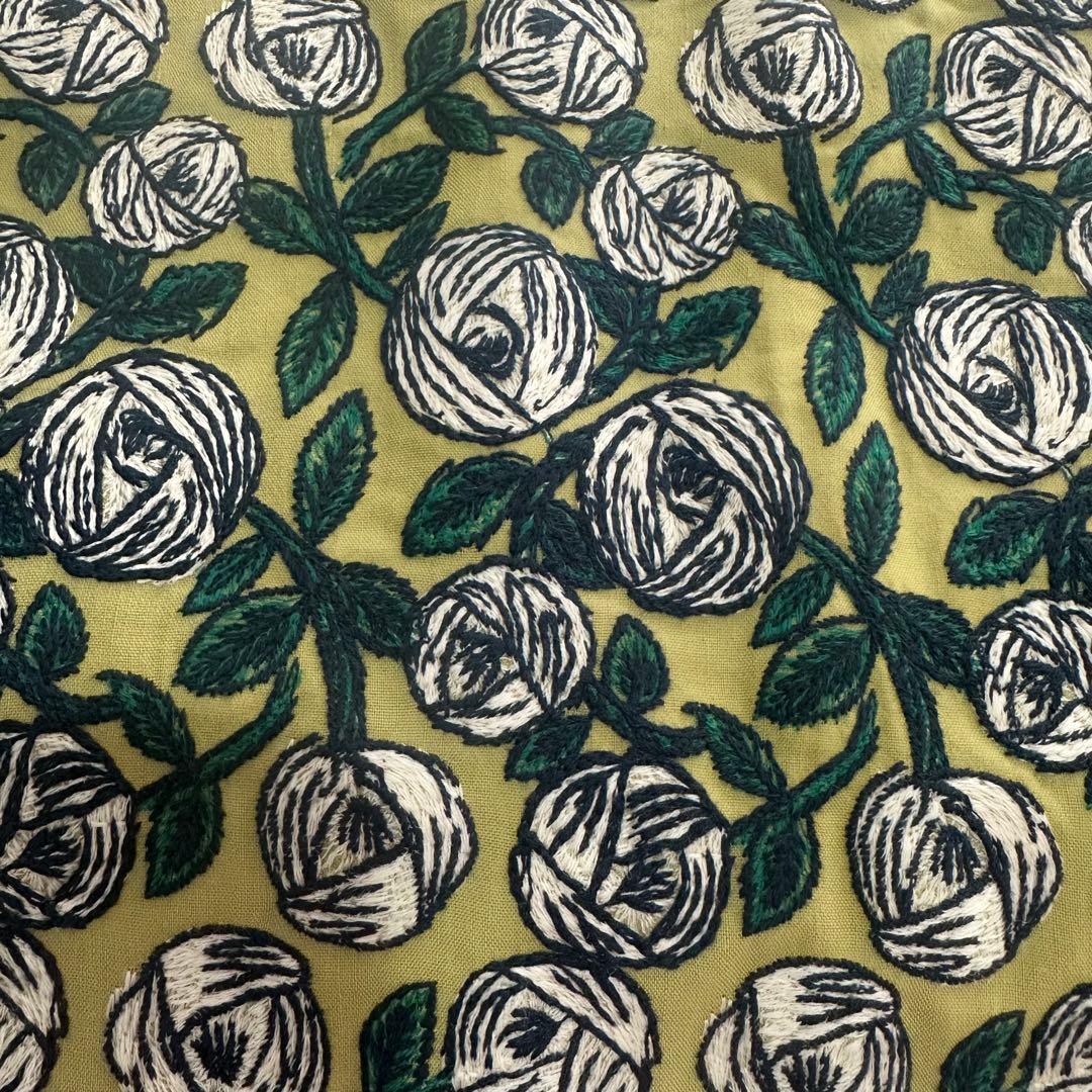 Luuu　底楕円トートバッグ　ミナペルホネン　rosy ハンドメイド