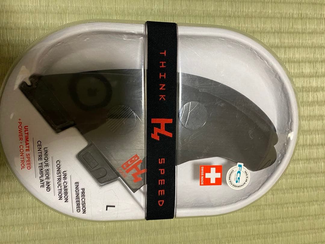 H4 サーフボードフィン 3枚セット Lサイズ