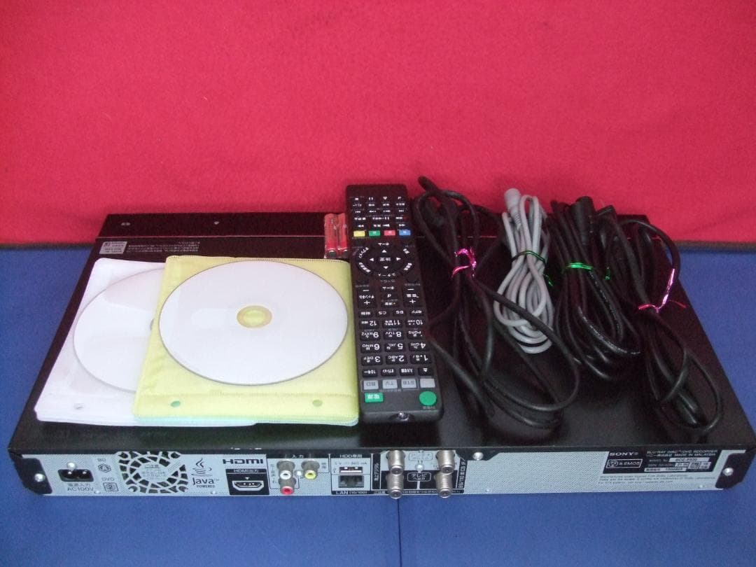 SONY ブルーレイレコーダー BDZ-E520 動作美品 2015年製