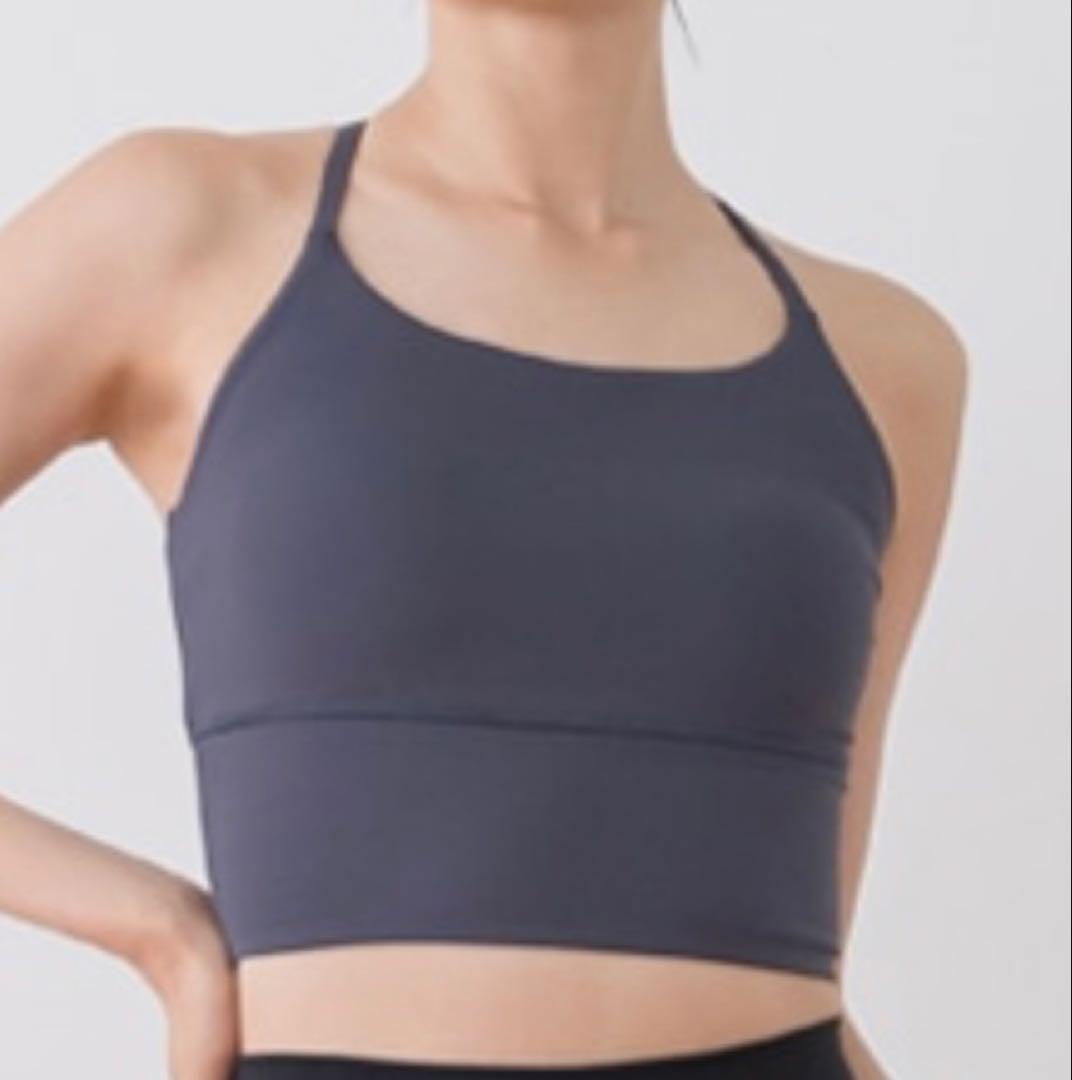 【SUKALA】ブラトップ付きペーパーライクタンクトップ サイズM