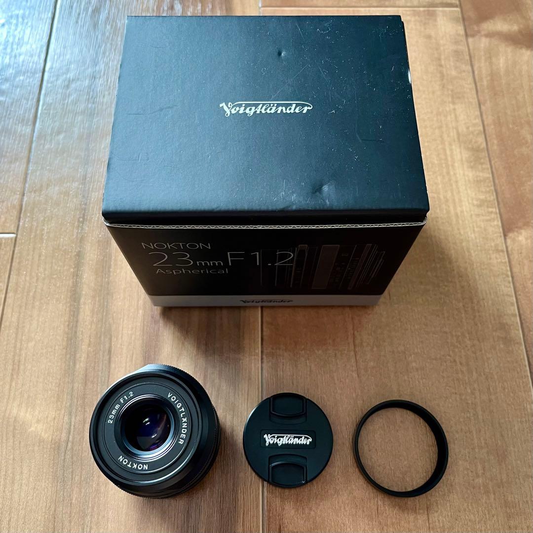 Voigtlander Nokton 23mm F1.2 X-mount 保証有