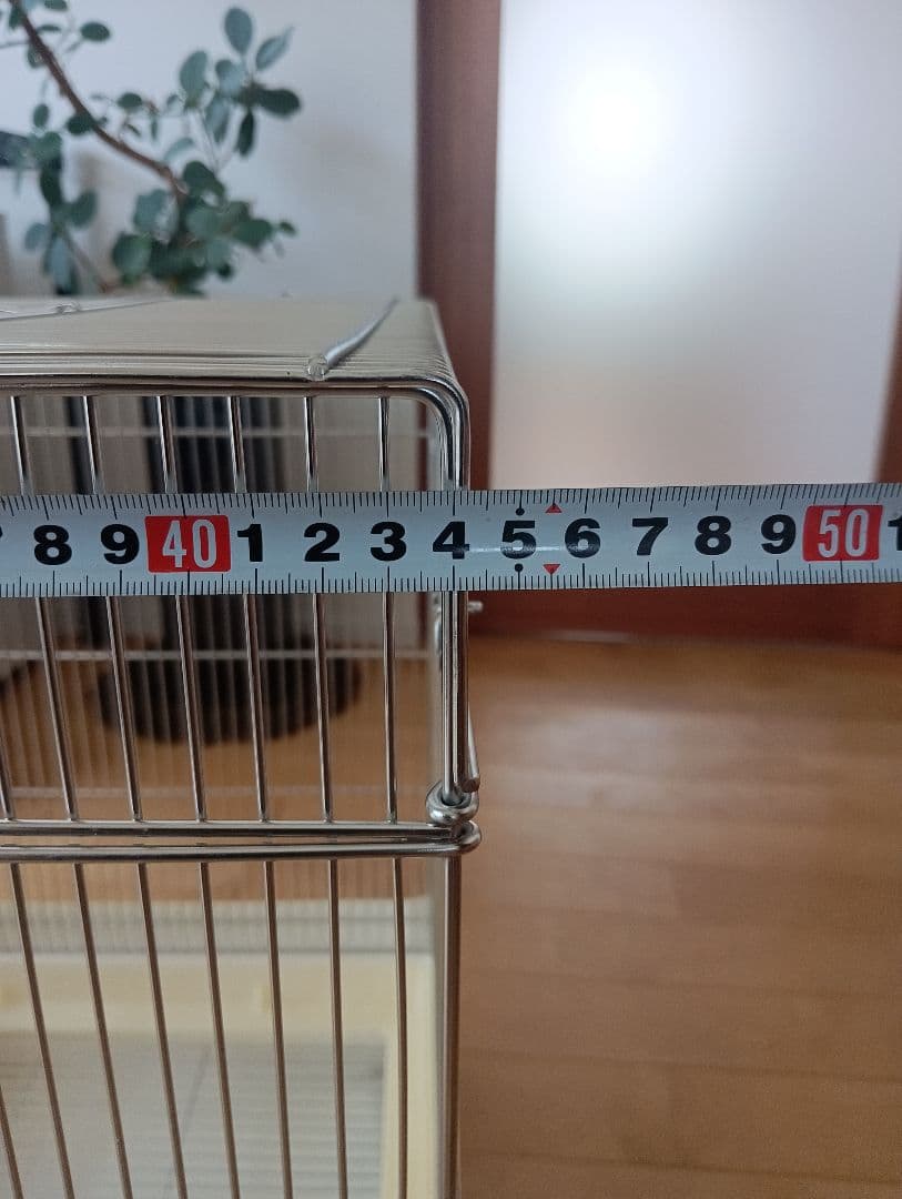 HOEI　鳥かご　ステンレス製　インコ　ケージ