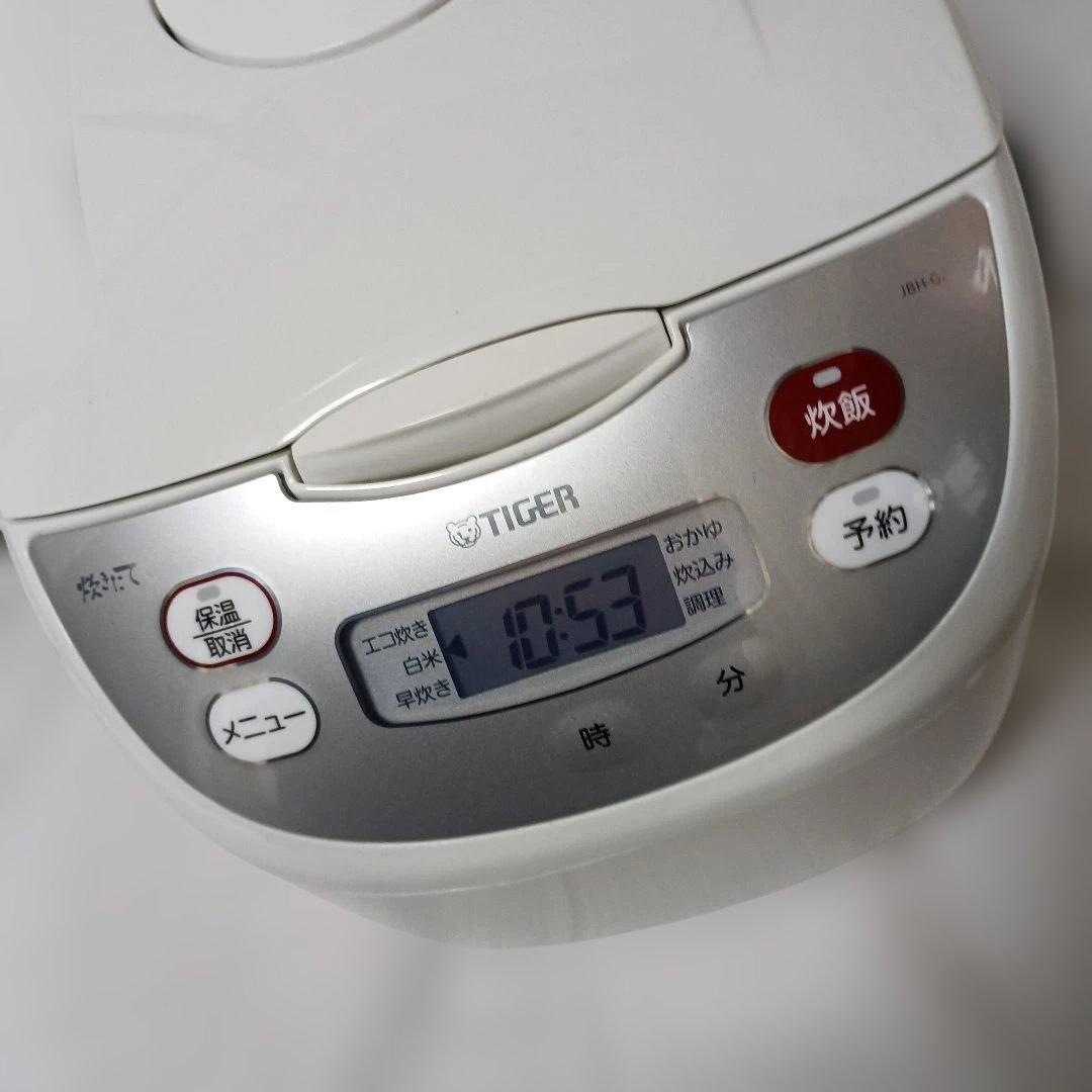 TIGERマイコン炊飯ジャー１升炊き JBH-G182 2024年製