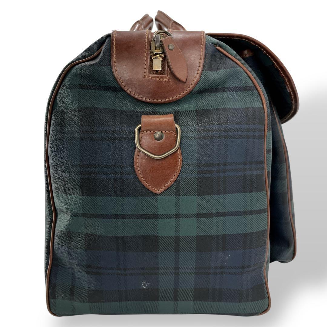 希少　ポロラルフローレン　2way ボストンバッグ　旅行カバン　チェック柄