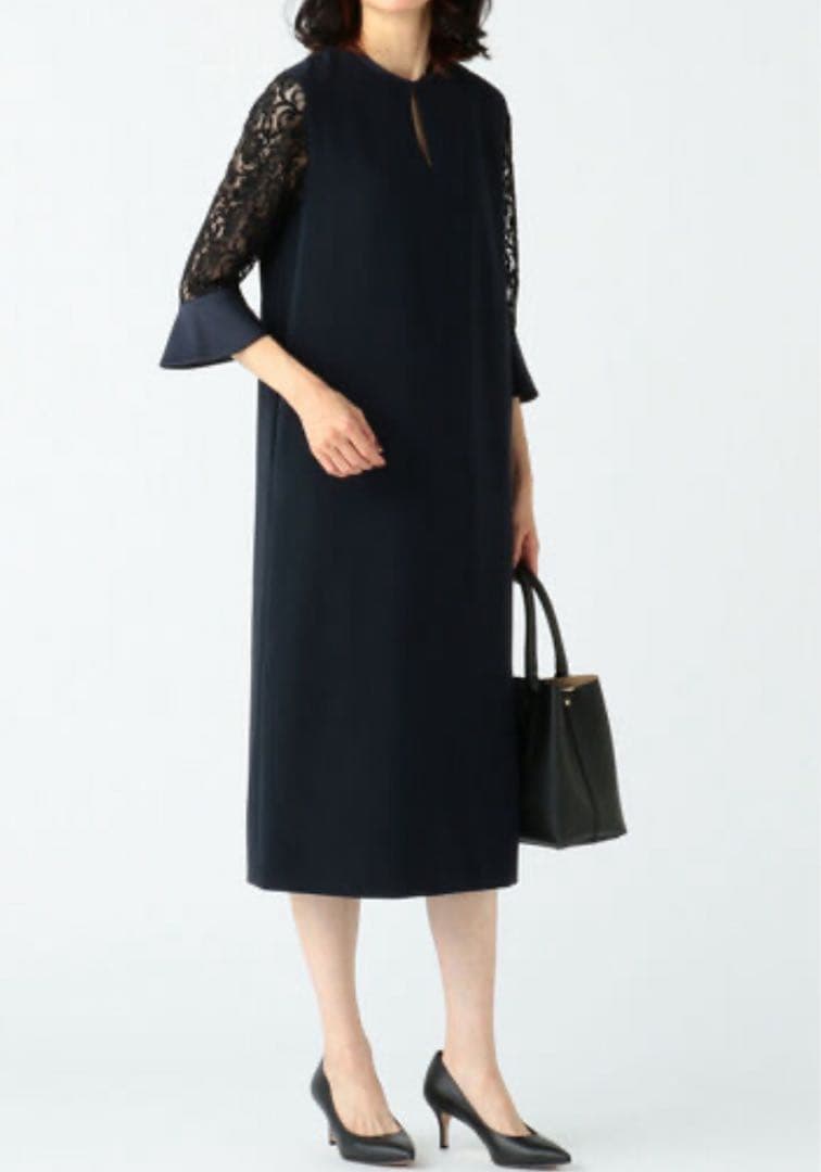 未使用　Demi-Luxe BEAMS フォーマル　ワンピース 38 レース