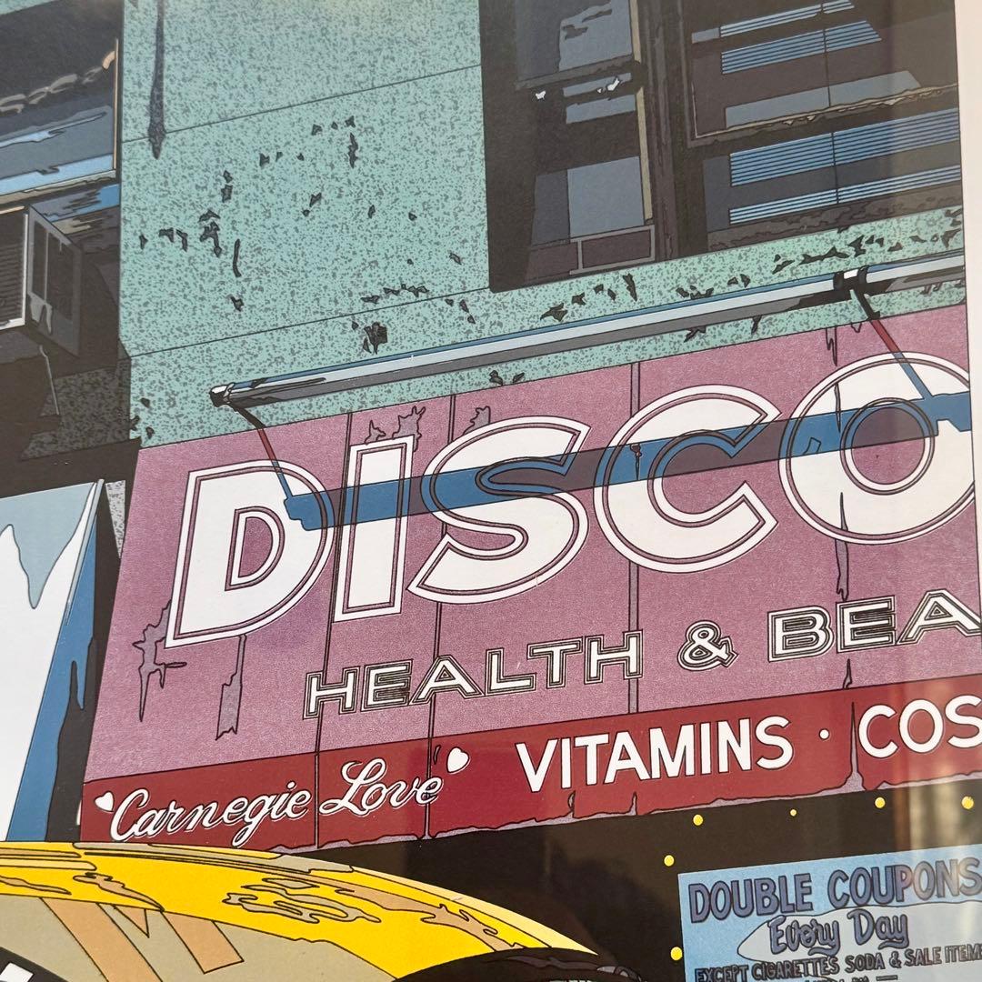 貴重 真作保証 鈴木英人 HEALTH&BEAUTYシルクスクリーン ed.AP