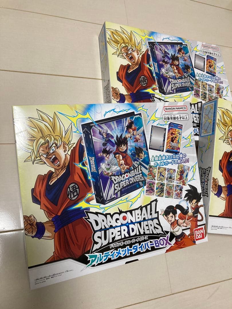 ドラゴンボールスーパーダイバーズアルティメットダイバーBOX 3xBOX