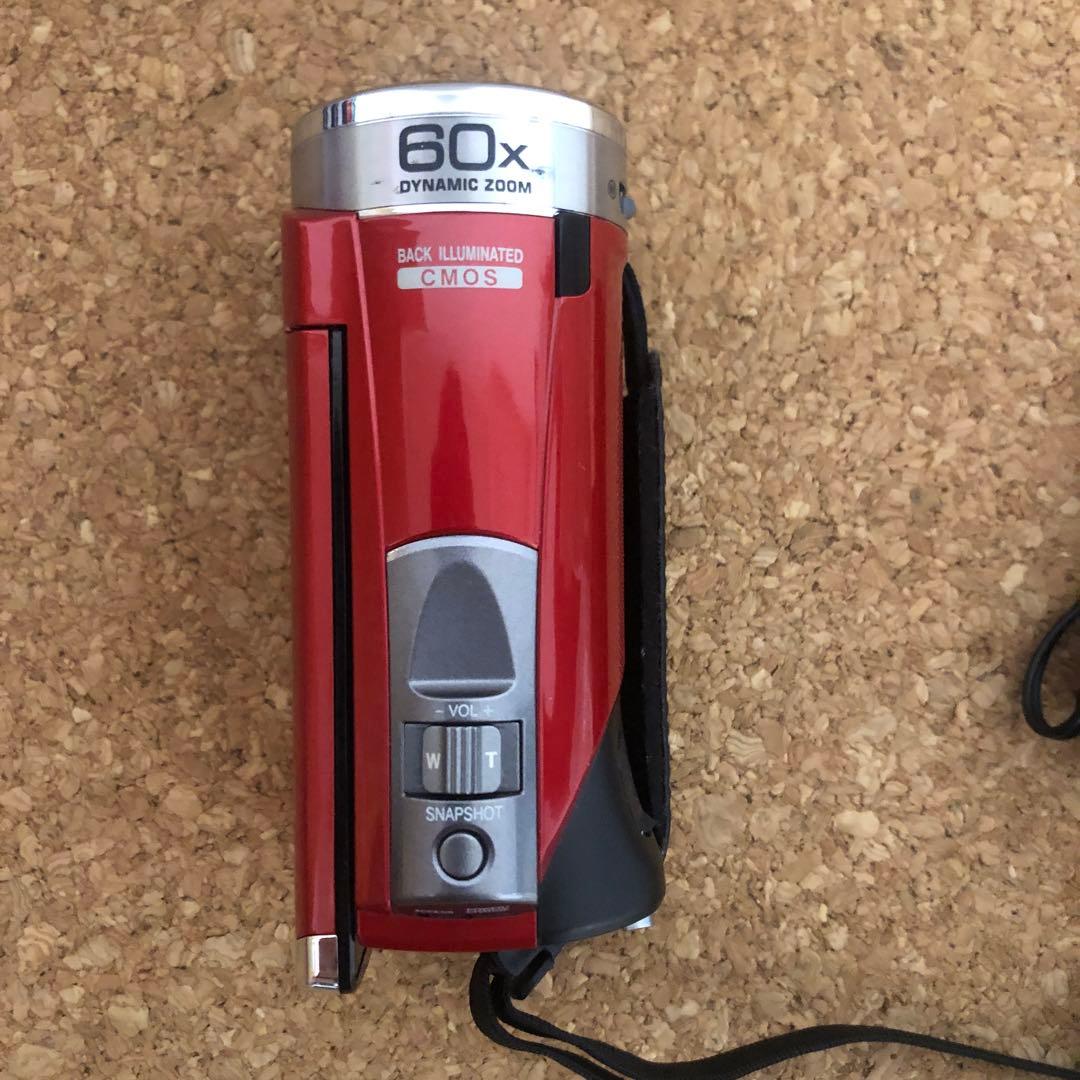 JVC ビデオカメラ GZ-E750-R