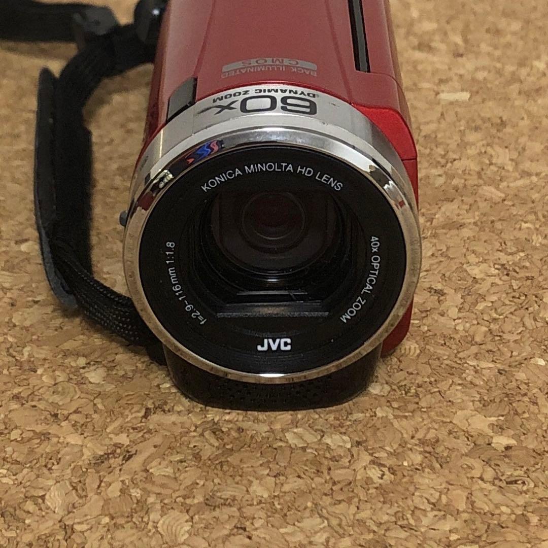 JVC ビデオカメラ GZ-E750-R