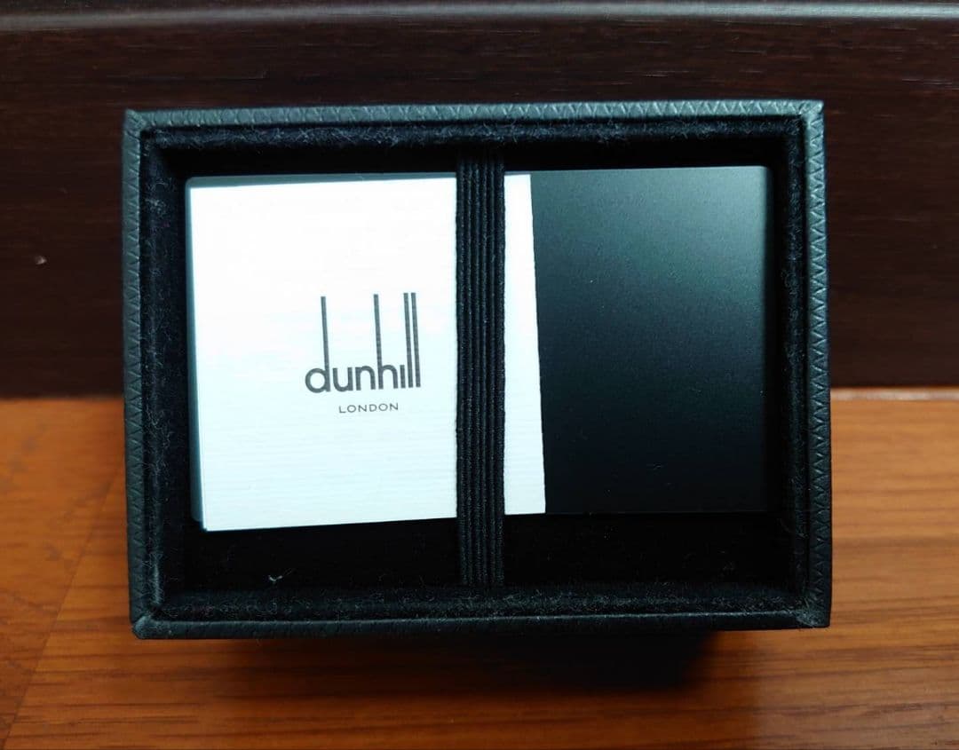 dunhill 　ダンヒルシルバー ネクタイピン 専用ケース付き