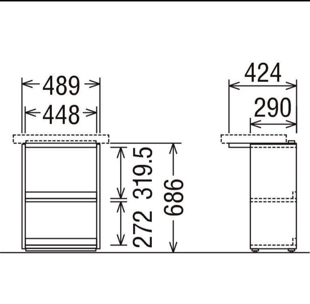 【mattuさま専用】ボナシェルタ　サイドラック　ピュアオーク