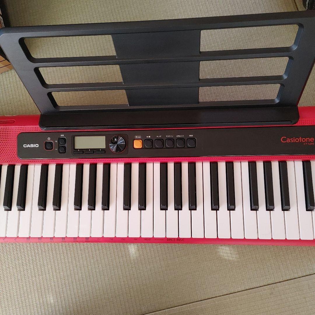 2024年製　CASIO 61鍵 キーボード　CT-S200RD