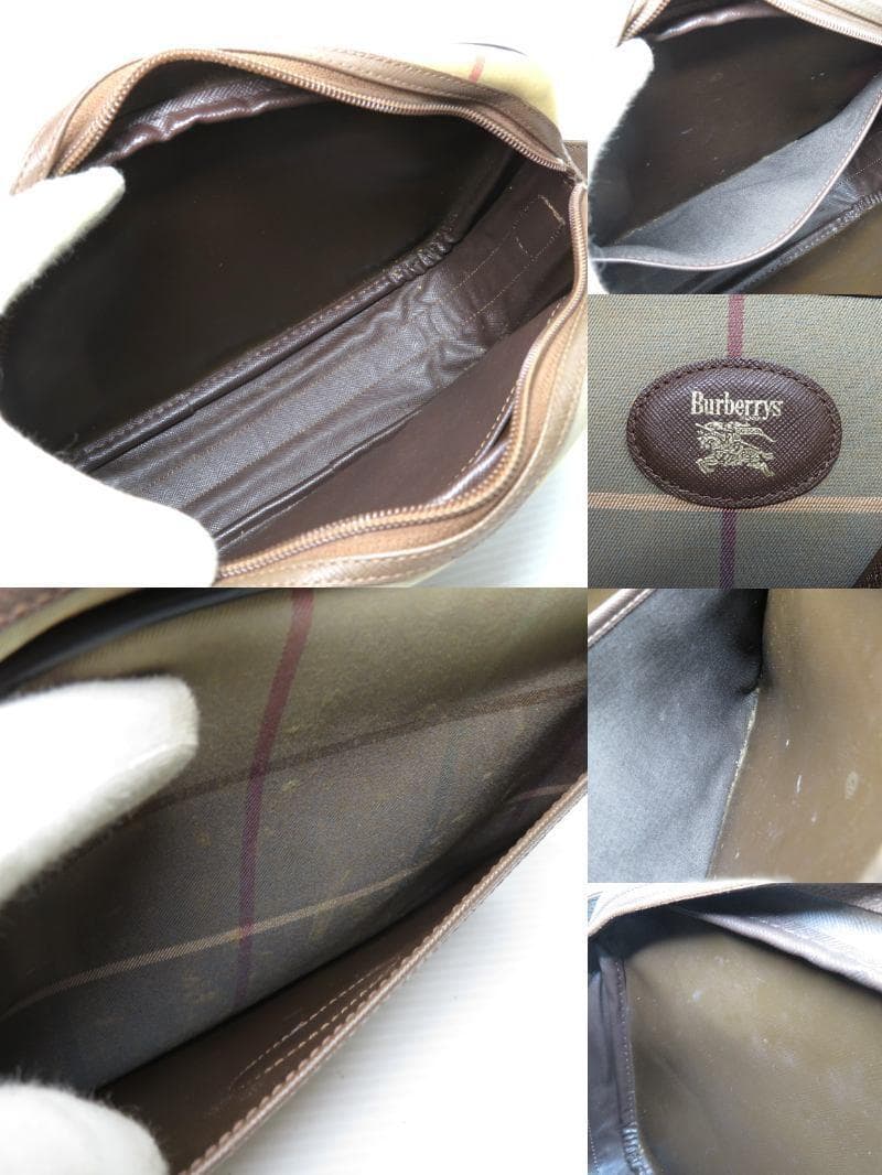 バーバリーズ チェック柄 ショルダーバッグ