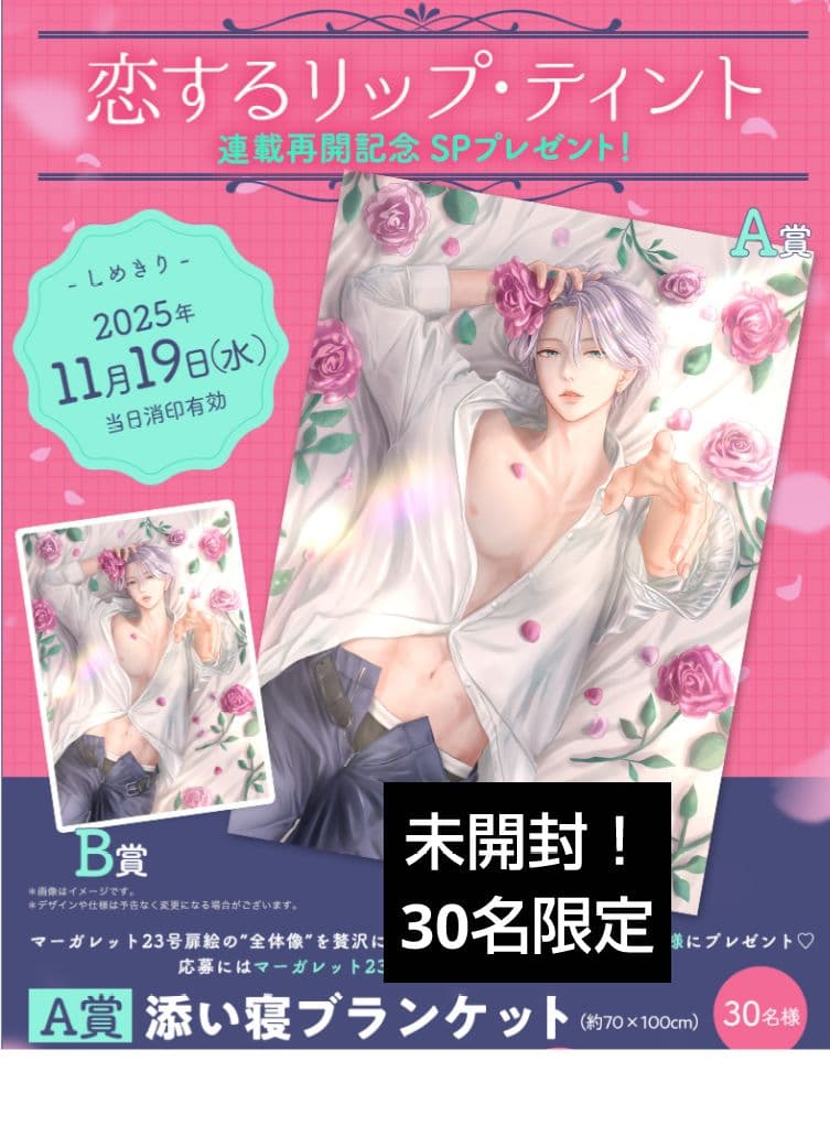 恋するリップティント 添い寝ブランケット 懸賞 未開封 激レア 即購入️⭕️