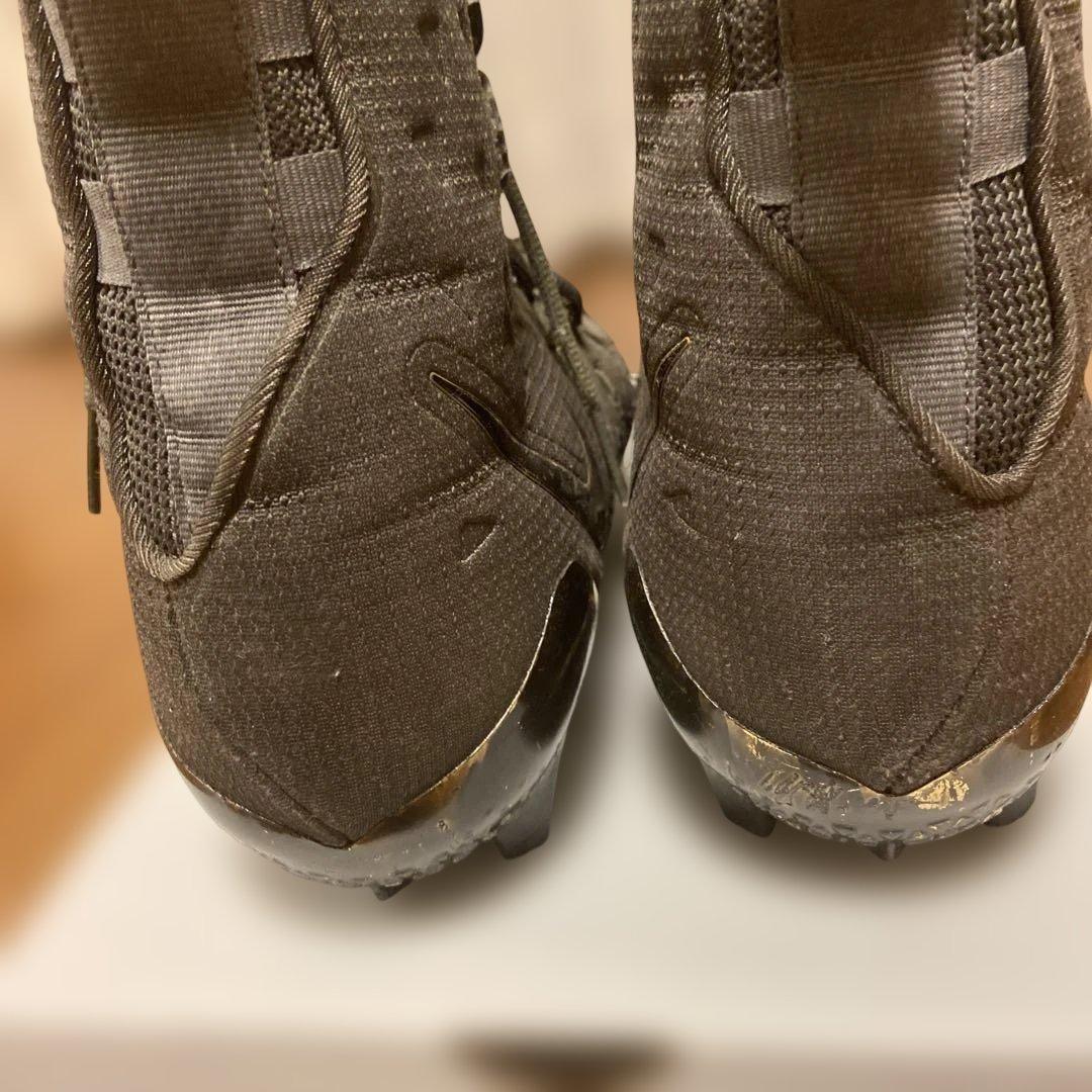 Nike FORCE SAVAGE アメフトスパイク　カーキ　ハイカット28.5