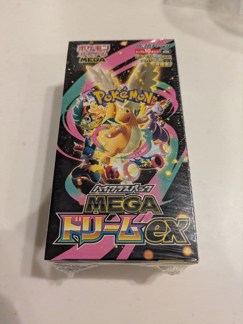 シュリンク付き　MEGAドリーム ex　1BOX