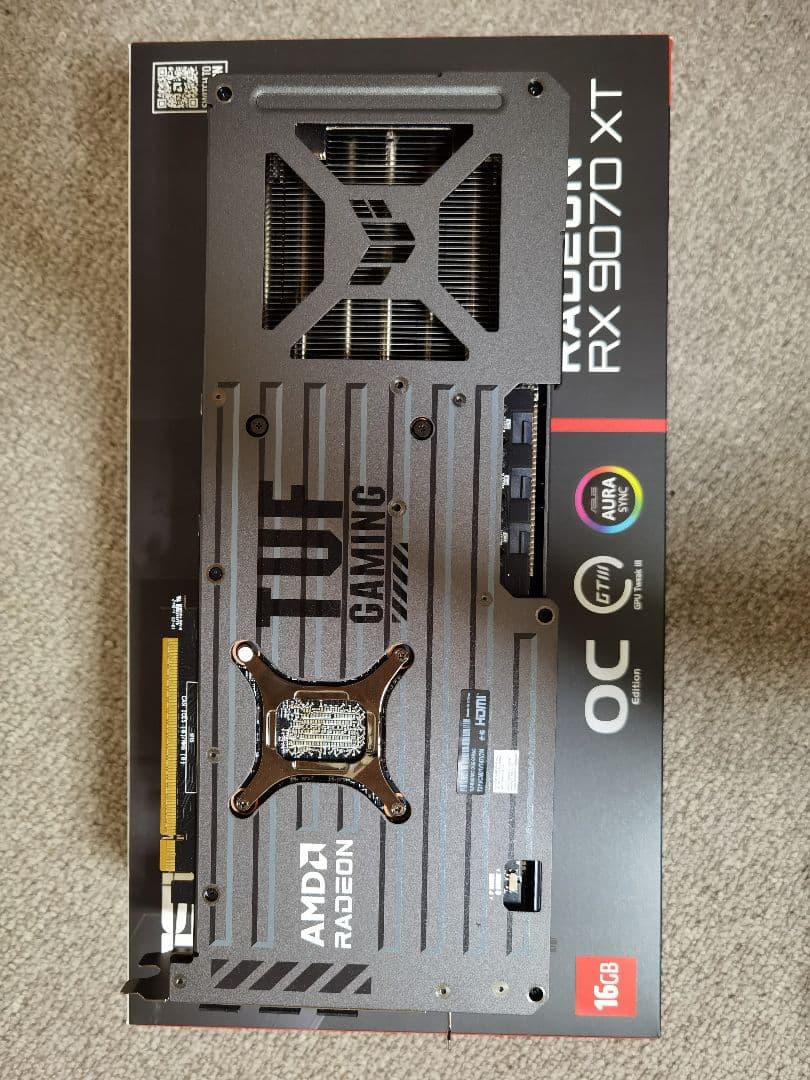 ［値下げ] Radeon RX 9070 XT TUF Gaming OC