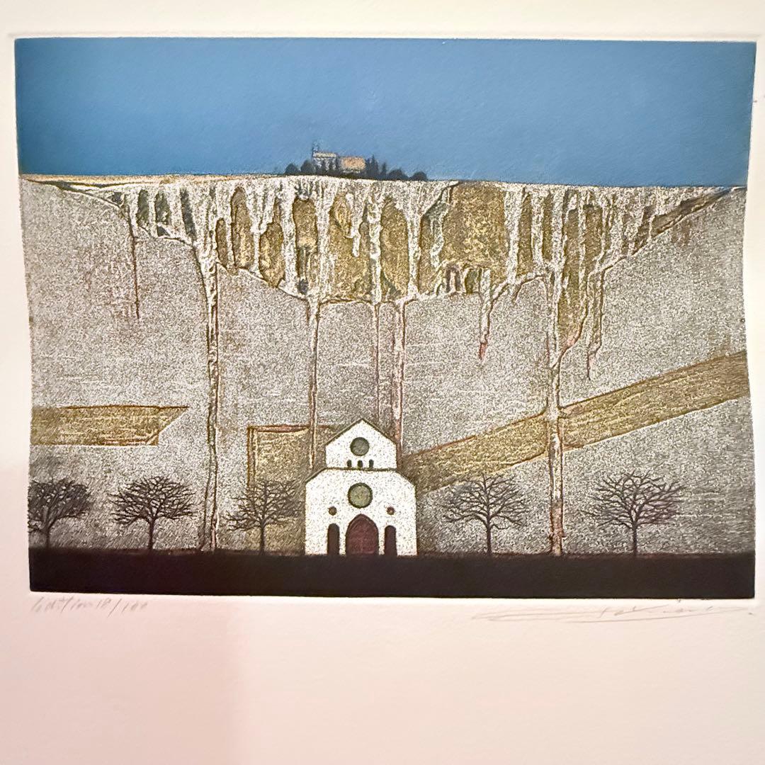 2215様感謝‼️世界観かわる‼️真作馬場章　銅版画\"VIEW 5部作額一点付