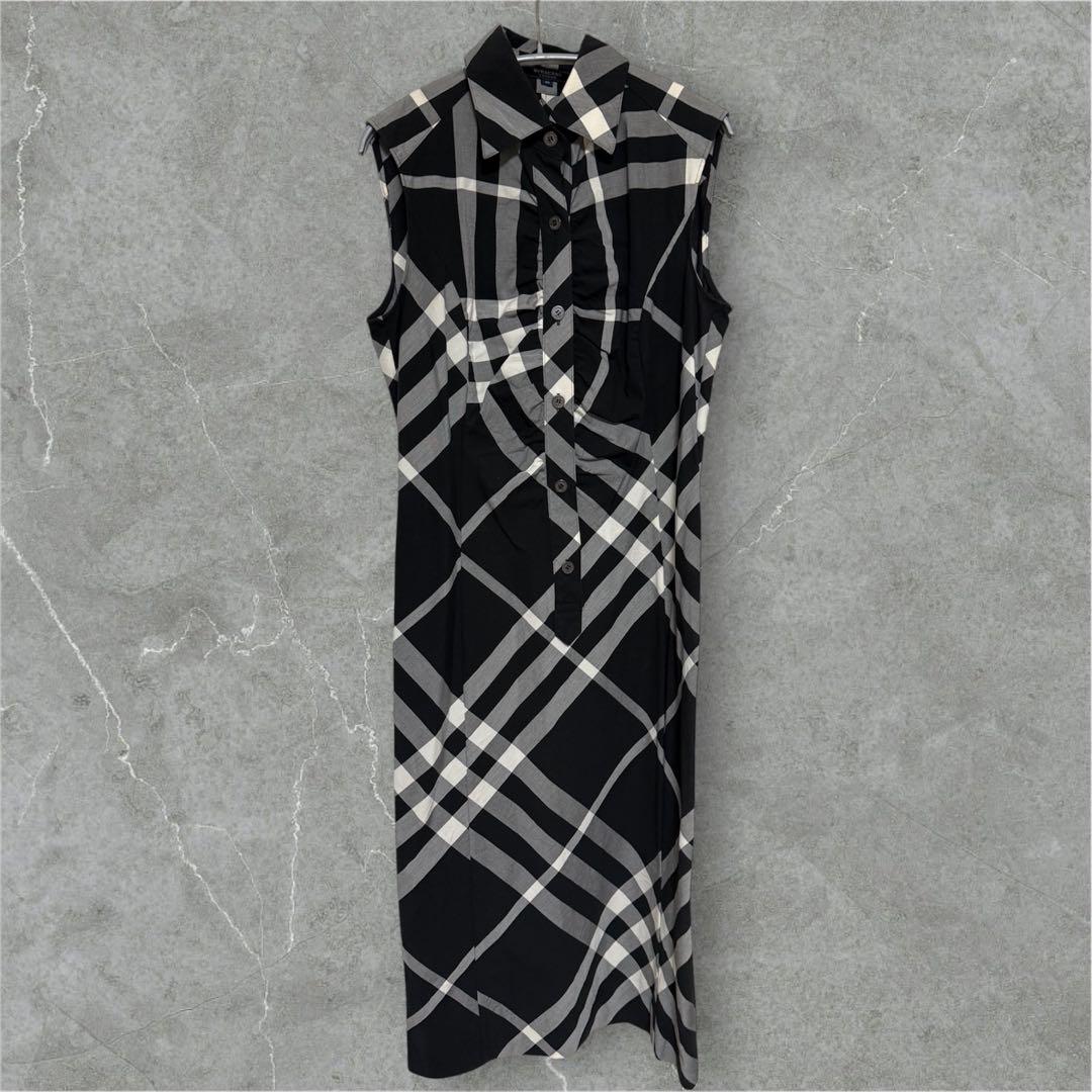 BURBERRYチャック柄ワンピース