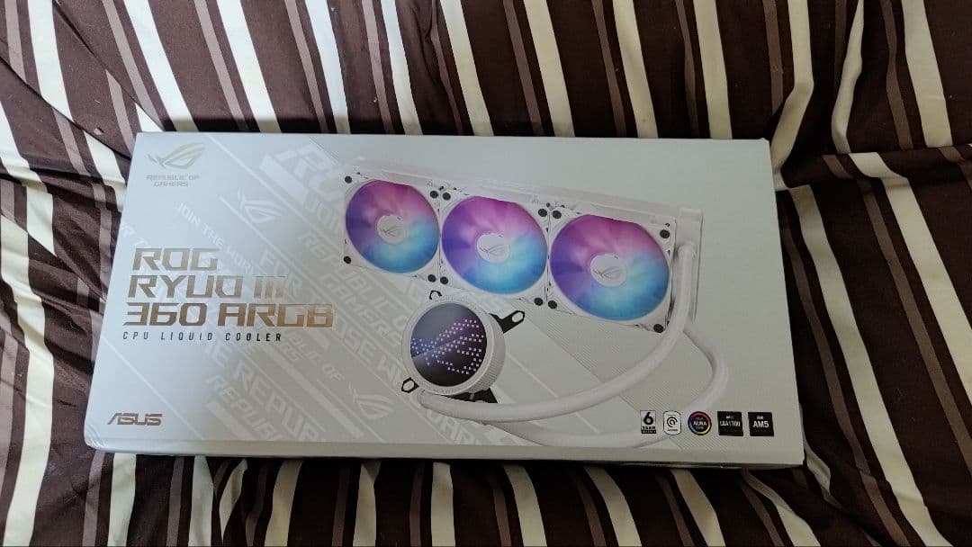 PC用ファン・クーラー ASUS ROG RYUO III 360 ARGB