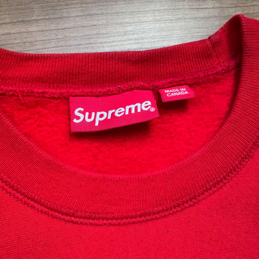 Supreme Box Logo Crewneck S red スウェット 赤