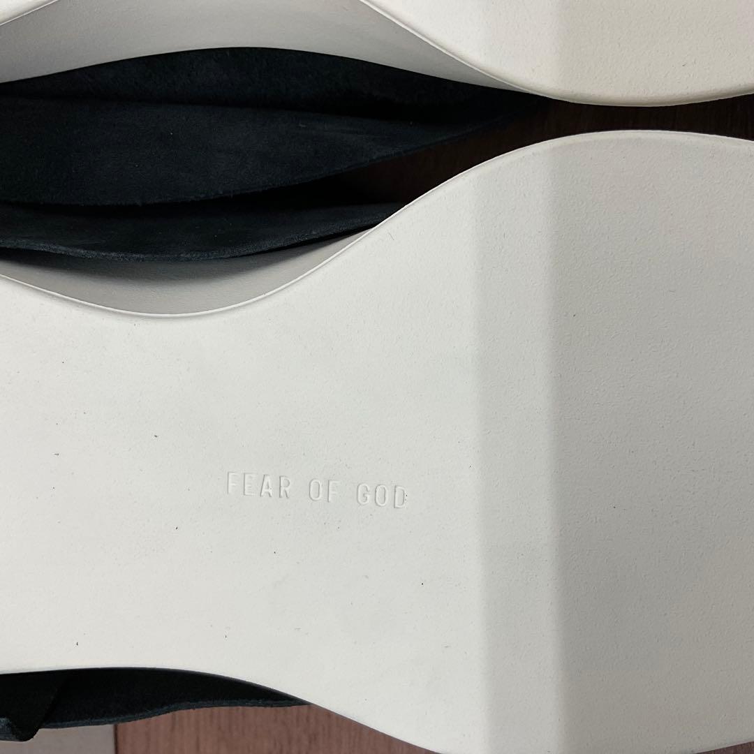 【未使用品】FEAR OF GOD Moc Low スエード ローファー