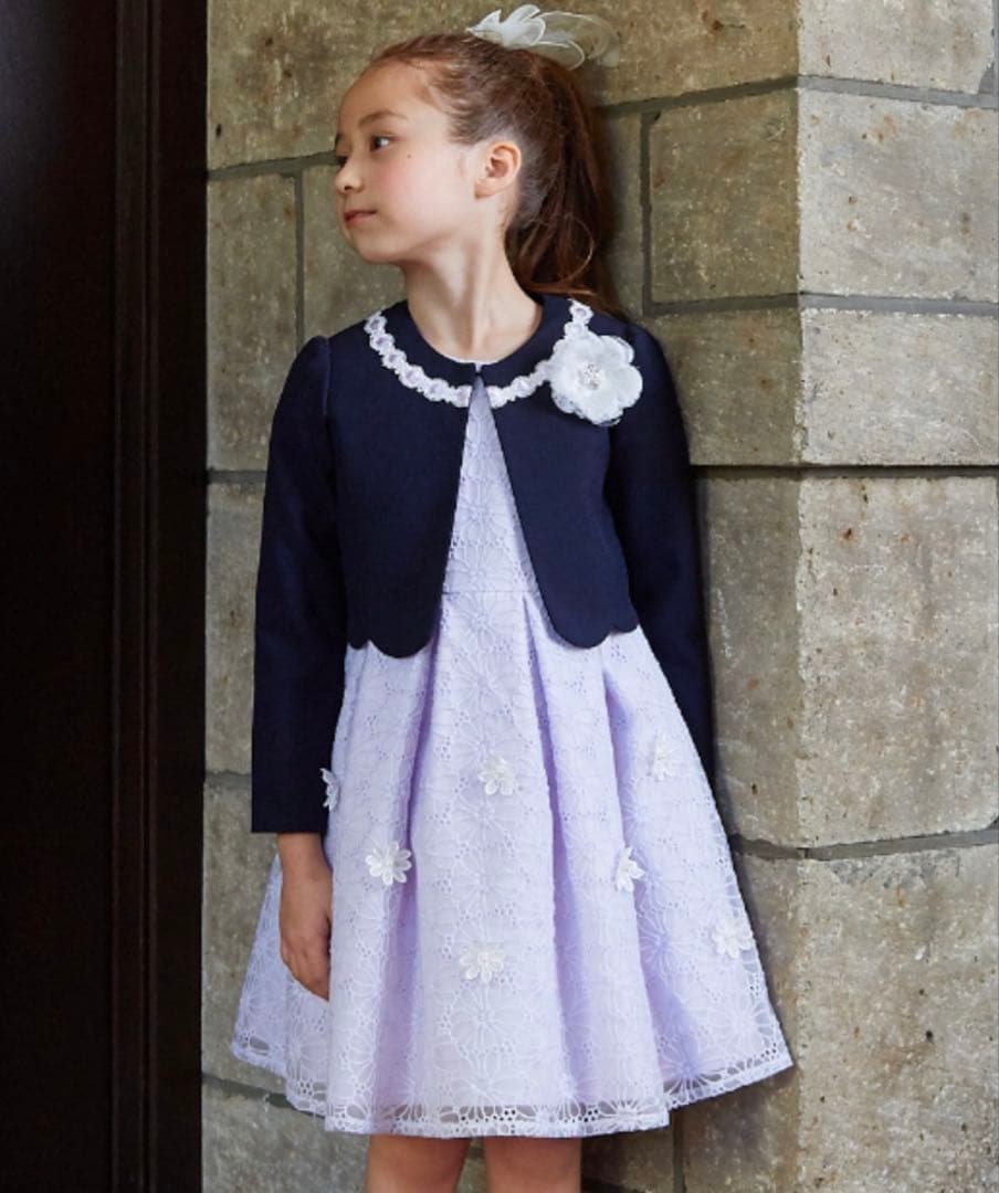 kotomama　美品✳︎ ショパン　フラワーパステルレースアンサンブル