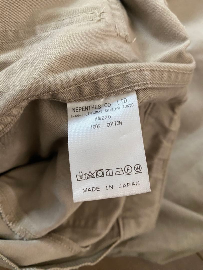 【美品】Needles H.D. Pant - Fatigue -ベージュ2 M
