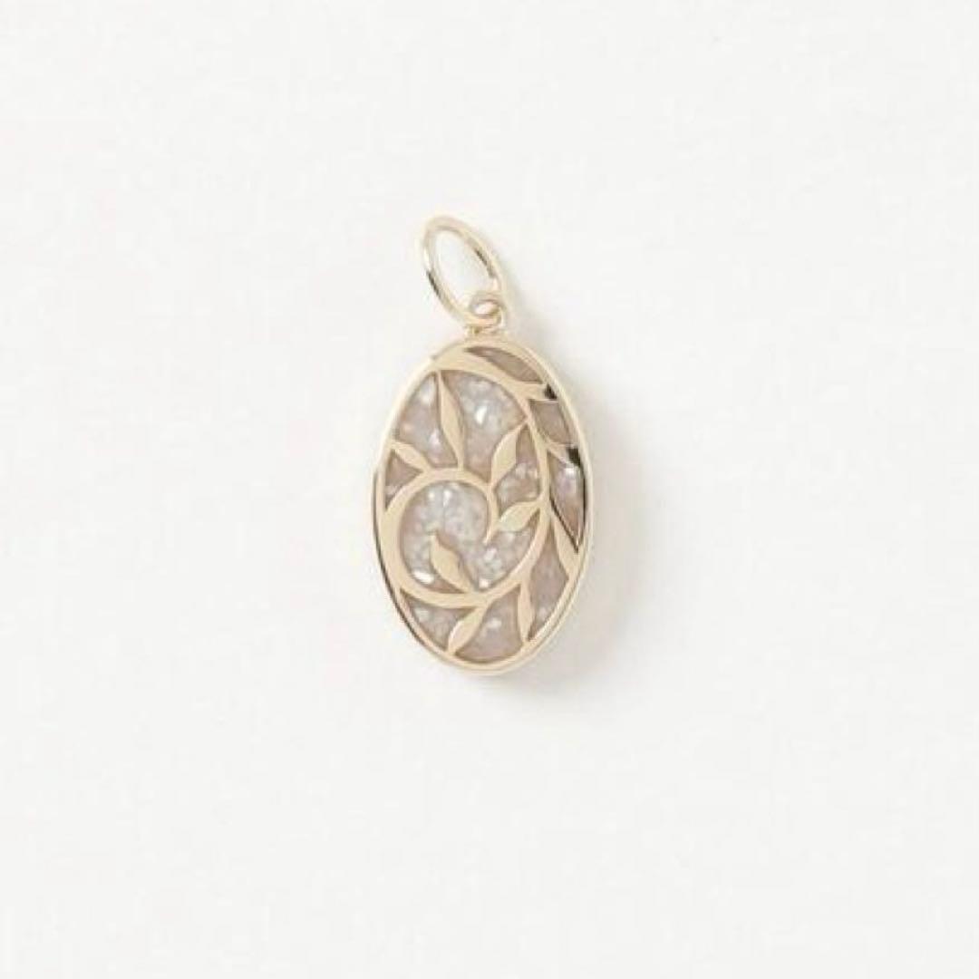 agete アガット K10 チャーム リバーシブル