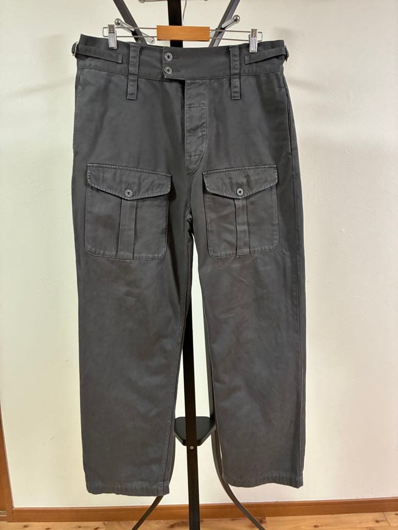 ナイジェルケーボン lybro ロイヤルネイビーカーゴパンツ