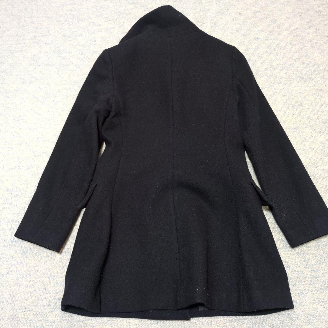 ヴィヴィアンウエストウッドレッドレーベル 変形 オーブ 総ロゴ ウールコート 黒