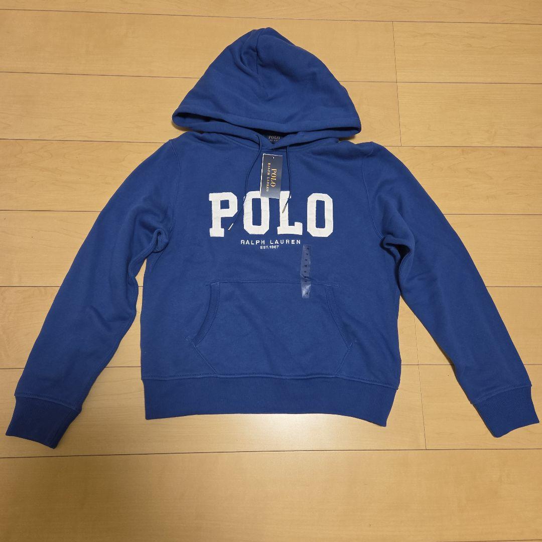 Polo Ralph Lauren フード付きパーカー 青　サイズM　新品未使用