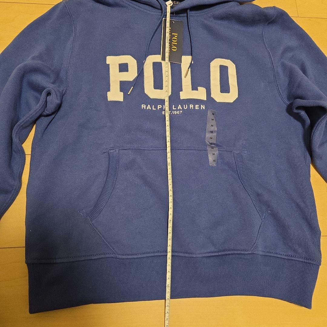 Polo Ralph Lauren フード付きパーカー 青　サイズM　新品未使用