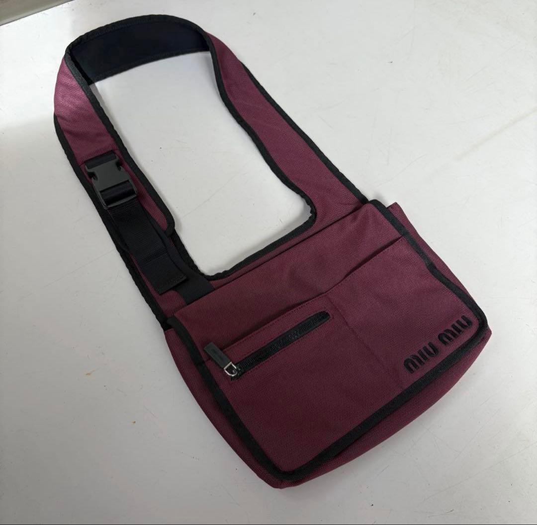 miumiu archive ボディバッグ PRADA y2k ショルダーバッグ