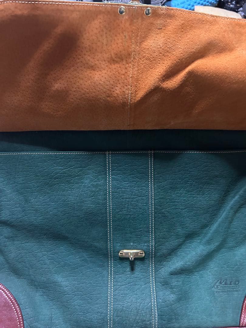 美品　Mio Milano 本革ボストンバッグ　お洒落