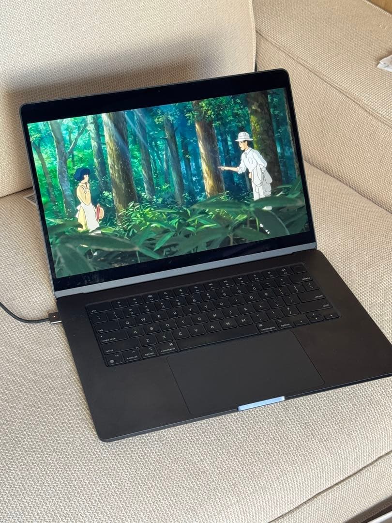 Apple MacBook Air 15インチ M2 2023 英語キーボード