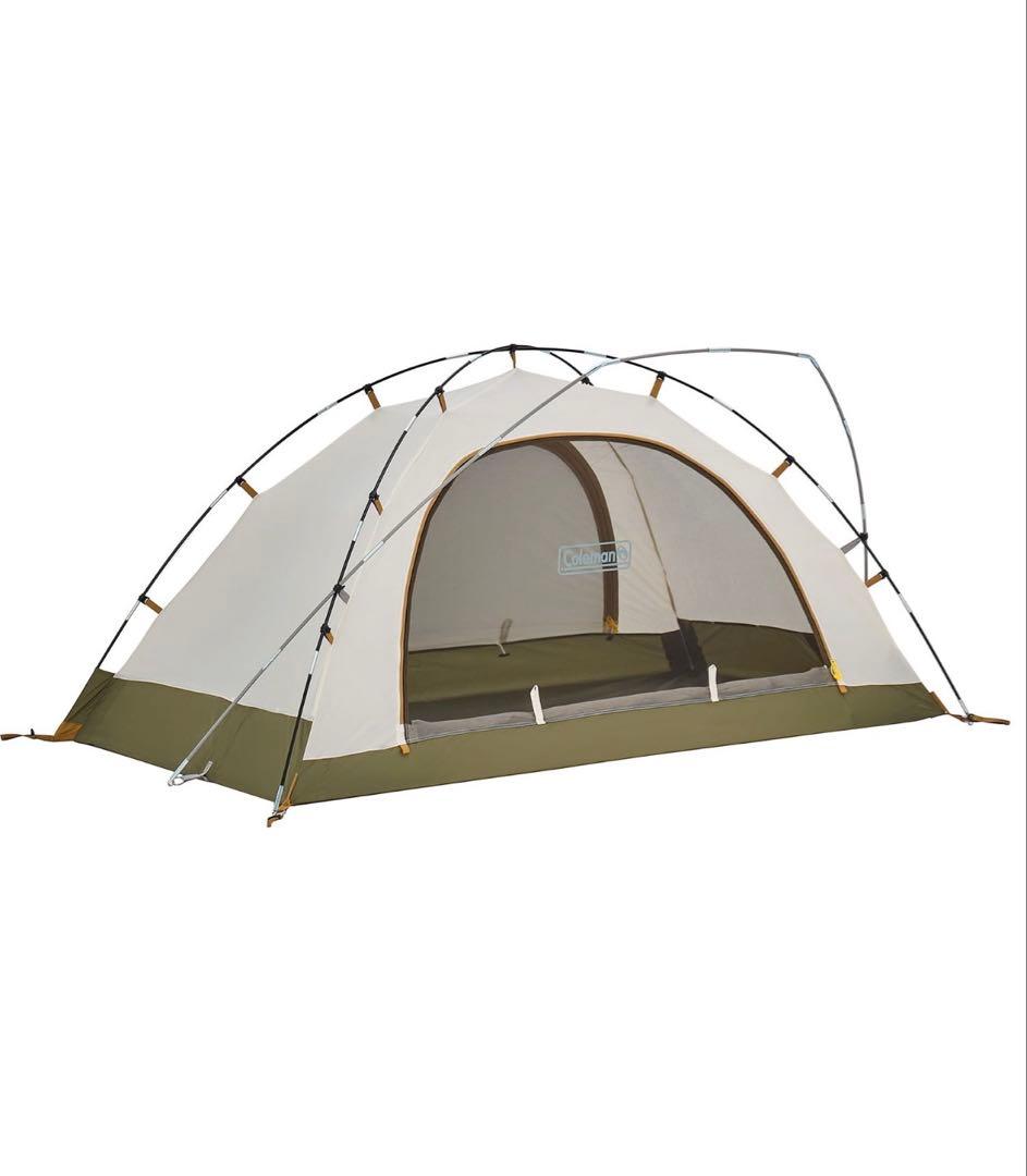 Coleman ツーリングテント オリーブグリーン　別売りキャノピーポール付き