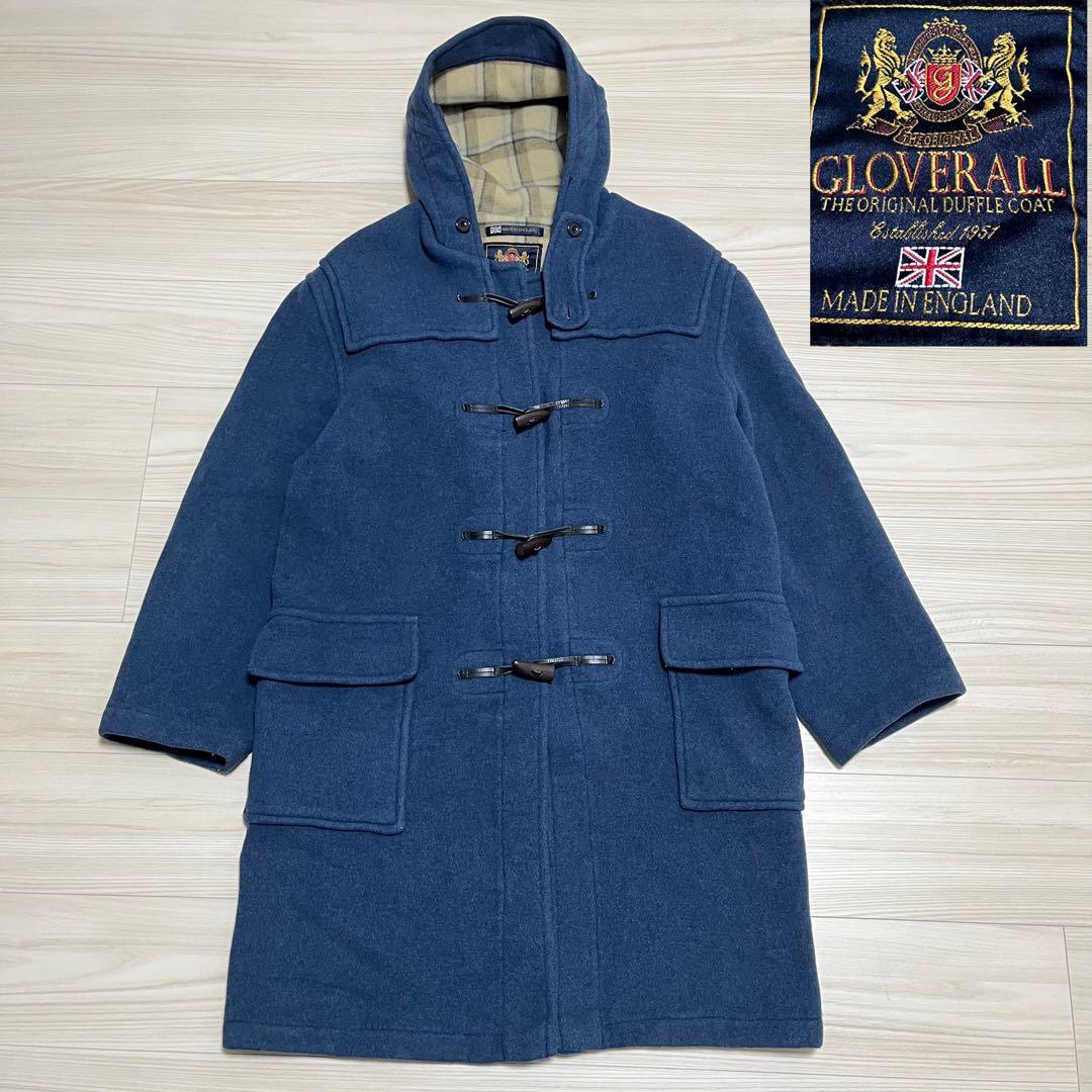 ✨希少　グローバーオール ダッフルコート キングストン ヘリンボーン XL
