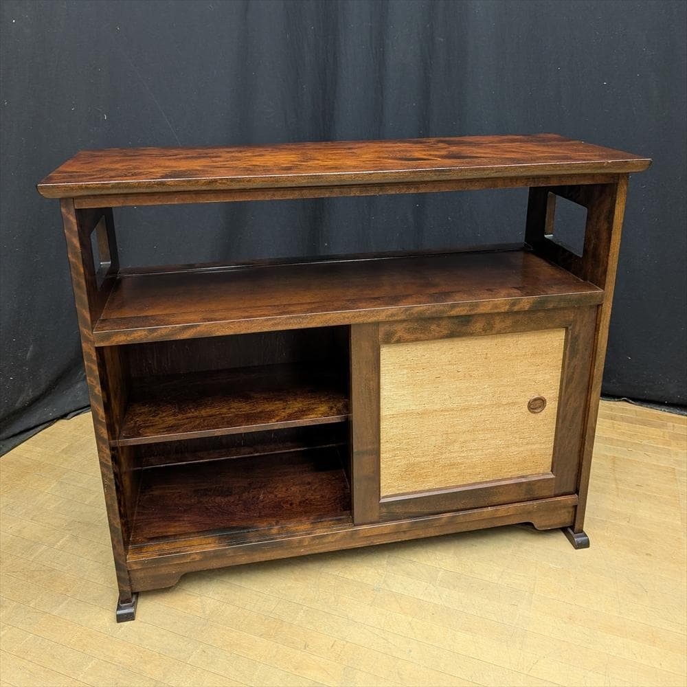 九州民芸家具　茶棚　飾り棚　茶箪笥　サイドボード　キャビネット　リビングボード